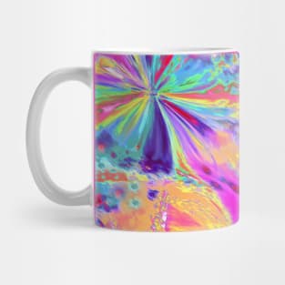 60's Trippy Psychedelic Abstract Art Mug